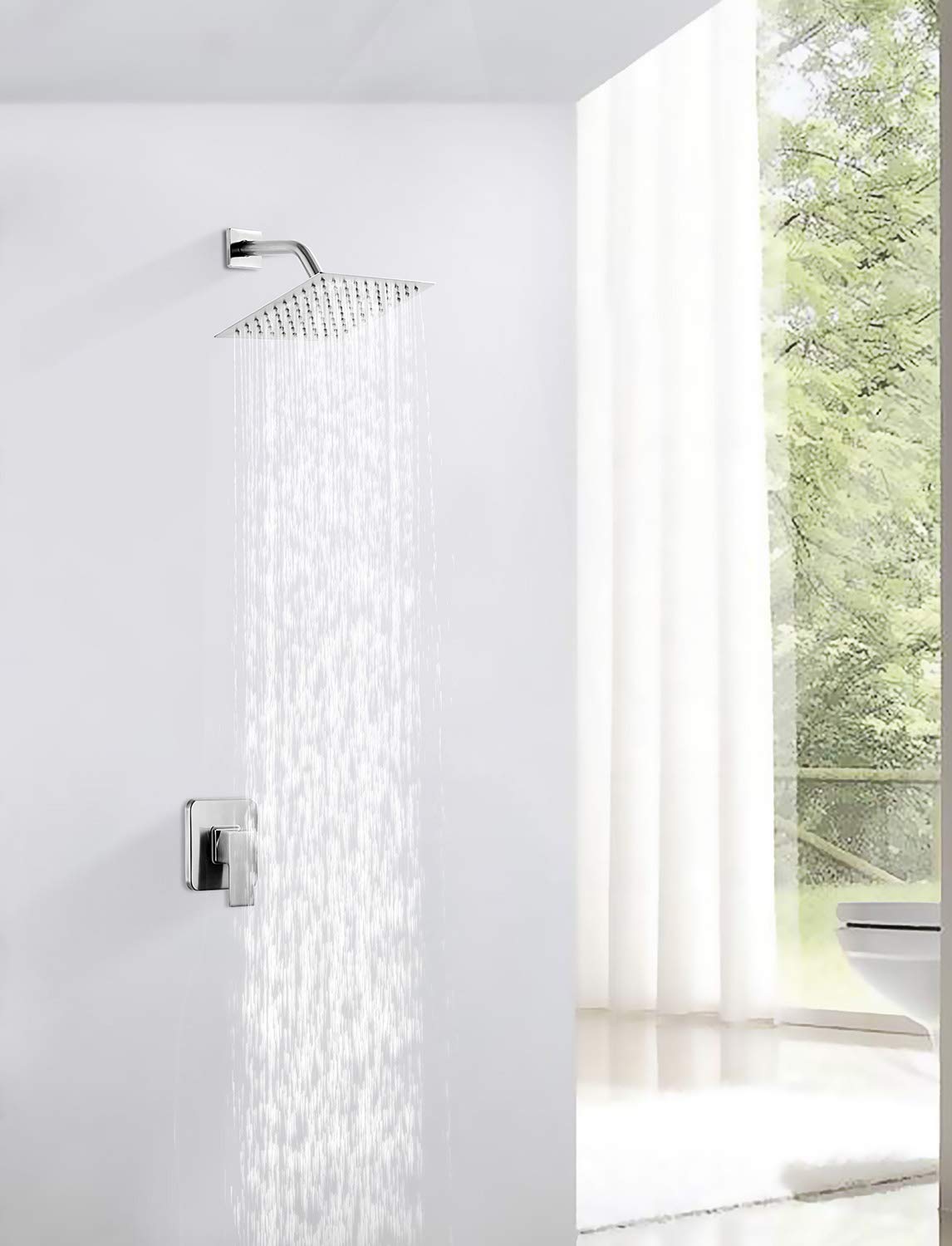 Schwisteen Stainless Rain Style Shower Head (4 Sizes)