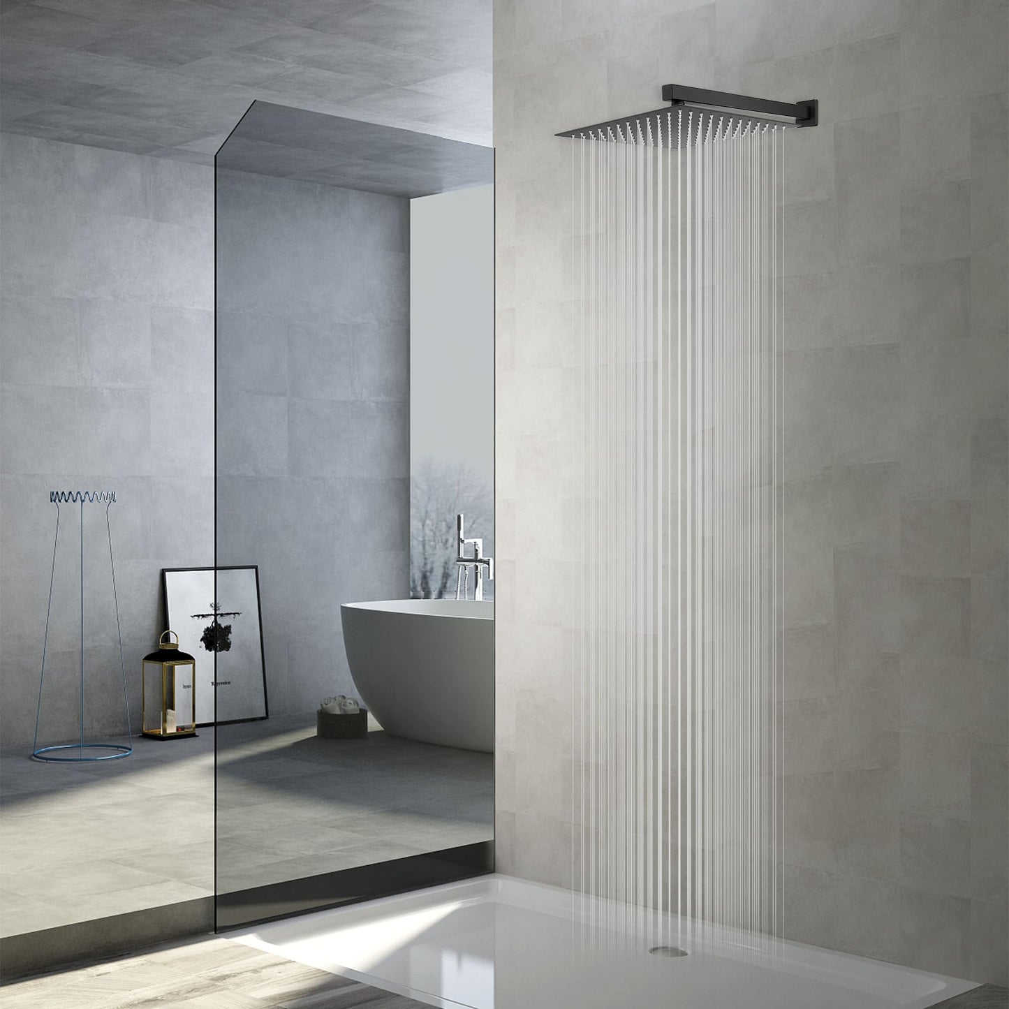 Schwisteen Stainless Rain Style Shower Head (4 Sizes)